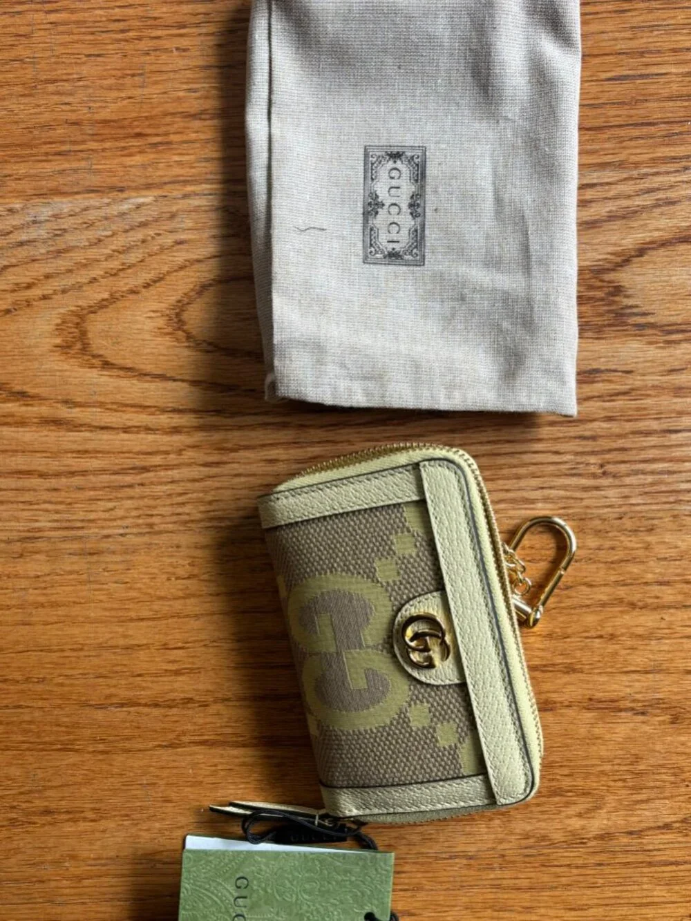 Gucci zip-around coin wallet / accordion card holder - Picture 3 of 7